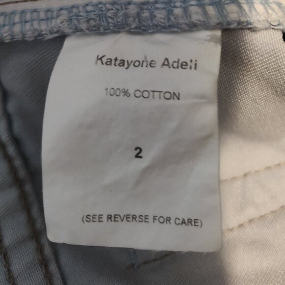 Katayone Adeli light blue jeans, EUC, size 2 - Picture 4 of 4